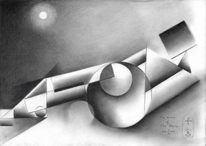 Composición geométrica a la luz de la luna