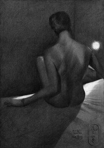 Estudio de figura desnuda de Corné Akkers