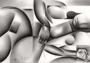 Figura geométrica sensual de Corné Akkers