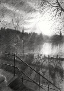 Boceto del canal de Sunlit City