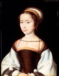 Retrato femenino, 1530s de Corneille de Lyon