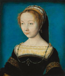 Retrato de mujer, c.1540 (óleo sobre madera) de Corneille de Lyon