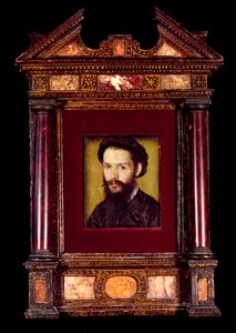 Retrato de Clement des Marets dit Marot, poeta francés