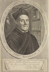 Retrato de Athanasius Kircher 1602-1680, 1664 de Cornelis Abrahamsz. Bloemaert II