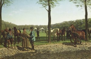 Feria del caballo en el Maliebaan en La Haya