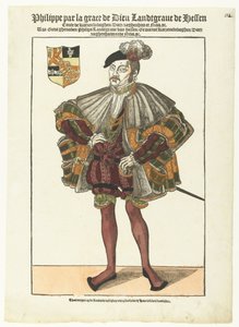 Retrato de Felipe de Hesse de Cornelis Anthonisz. (manner of)