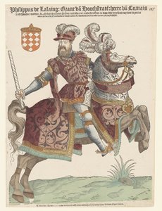 Retrato de Philip van Lalaing a caballo