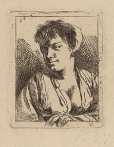 Busto de una joven
