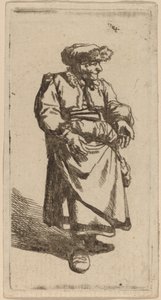 Anciana de pie de Cornelis Pietersz Bega