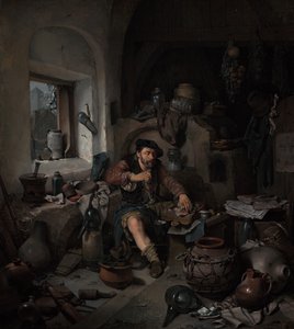 El Alquimista de Cornelis Bega