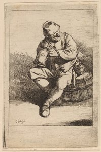 El bebedor de Cornelis Pietersz Bega