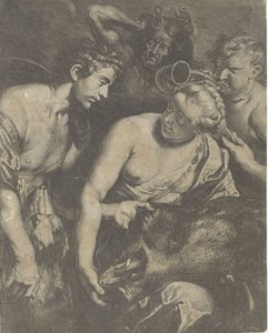 Meleagro en Atalanta de Cornelis Bloemaert (II)