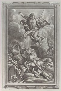 La Resurrección, 1662 de Cornelis Bloemaert