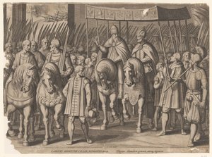Coronación Imperial de Carlos V en Bolonia, 1530 Triunfos de Carlos V (título de la serie)
