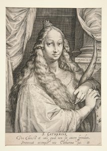 Santa Catalina de Alejandría de Cornelis Boel