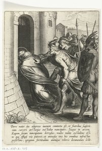 Thomas atraviesa la puerta de la prisión. La vida de Santo Tomás de Aquino (título de la serie)