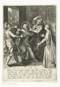 tomas es capturado La vida de Santo Tomás de Aquino (título de la serie) de Cornelis Boel