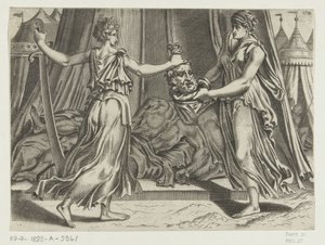Judit con la cabeza de Holofernes