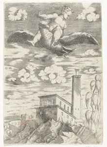 Techo de Ganímedes de Cornelis Bos