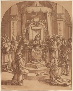 El Juicio de Salomón, 1782 de Cornelis Brouwer