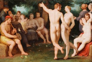 Una alegoría de la templanza, 1625 de Cornelis Cornelisz. van Haarlem