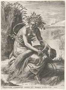 Ceres Diosas y ninfas (título de la serie)