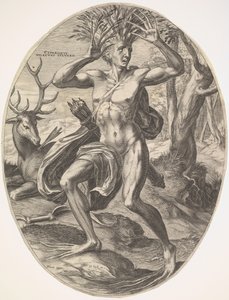 Cipariso de la serie Los dioses rurales de Cornelis Cort