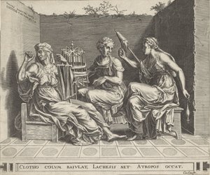 tres destinos de Cornelis Cort