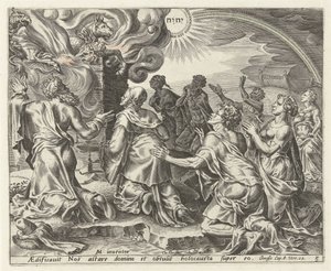 el sacrificio de noe Historia de Noé (título de la serie) de Cornelis Cort