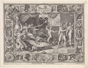 Laster van Apelles de Cornelis Cort