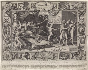 Laster van Apelles de Cornelis Cort