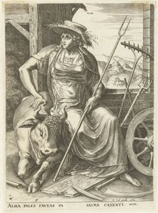 palidece Diosas y ninfas (título de la serie)