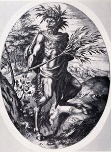 Sylvain, dios de los bosques de Cornelis Cort
