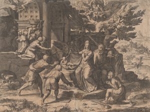 La adoración de los pastores, 1569