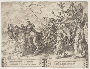 El triunfo de la paz de Cornelis Cort
