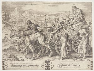 El triunfo del deseo de Cornelis Cort
