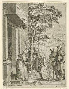 Visitación de Cornelis Cort