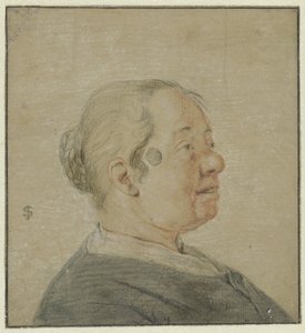 Busto de mujer, derecha de perfil de Cornelis Dusart (possibly)