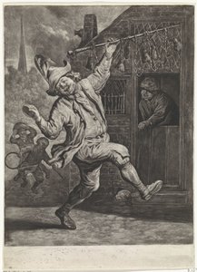 El cortacallos, hacia 1700 de Cornelis Dusart