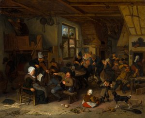 Posada campesina de Cornelis Dusart