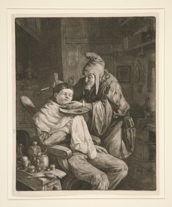 El cirujano de pueblo de Cornelis Dusart
