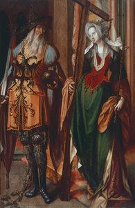 El Emperador Constantino y Santa Elena de Cornelis Engebrechtsz