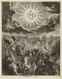 gente en el purgatorio de Cornelis Galle (I)