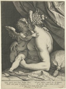 Venus kust Amor de Cornelis Galle (I)