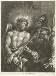 Cristo mostrado al pueblo (Ecce Homo) de Cornelis Galle (II)