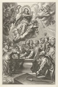 Asunción de María de Cornelis Galle (II)