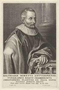 Retrato de Baltasar Moretus de Cornelis Galle (II)
