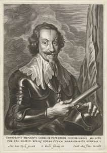 Retrato de Gottfried Heinrich, Conde de Pappenheim de Cornelis Galle (II)