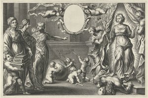 Mente y Filosofía muestran a un joven la Verdad de Cornelis Galle (II)
