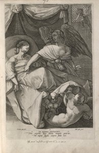 Los ministerios de los ángeles de Cornelis Galle I